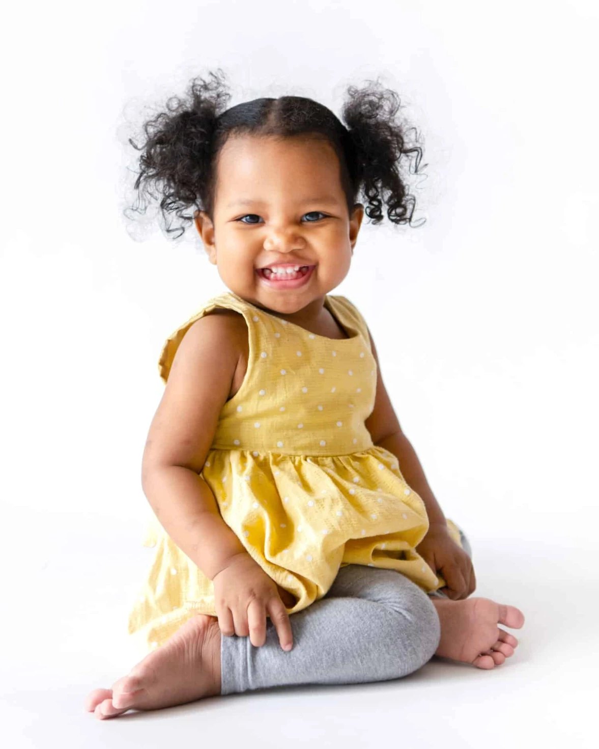 A photo of Isla, sent by her parent